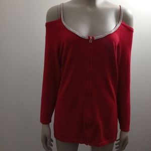 Ashley Stewart red top